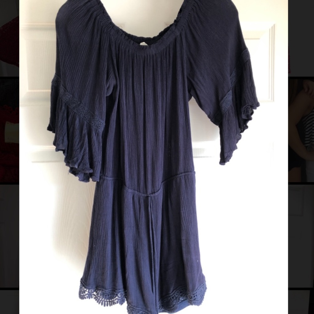 Off the Shoulder Romper